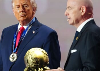 Donald Trump sparks fury at 'disgraceful' World Cup draw - 'Kissing his a**' | World | News