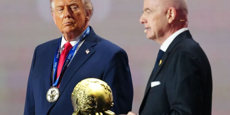Donald Trump sparks fury at 'disgraceful' World Cup draw - 'Kissing his a**' | World | News