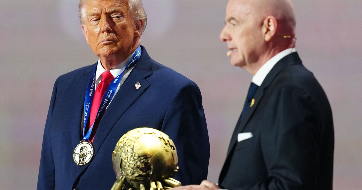 Donald Trump sparks fury at 'disgraceful' World Cup draw - 'Kissing his a**' | World | News