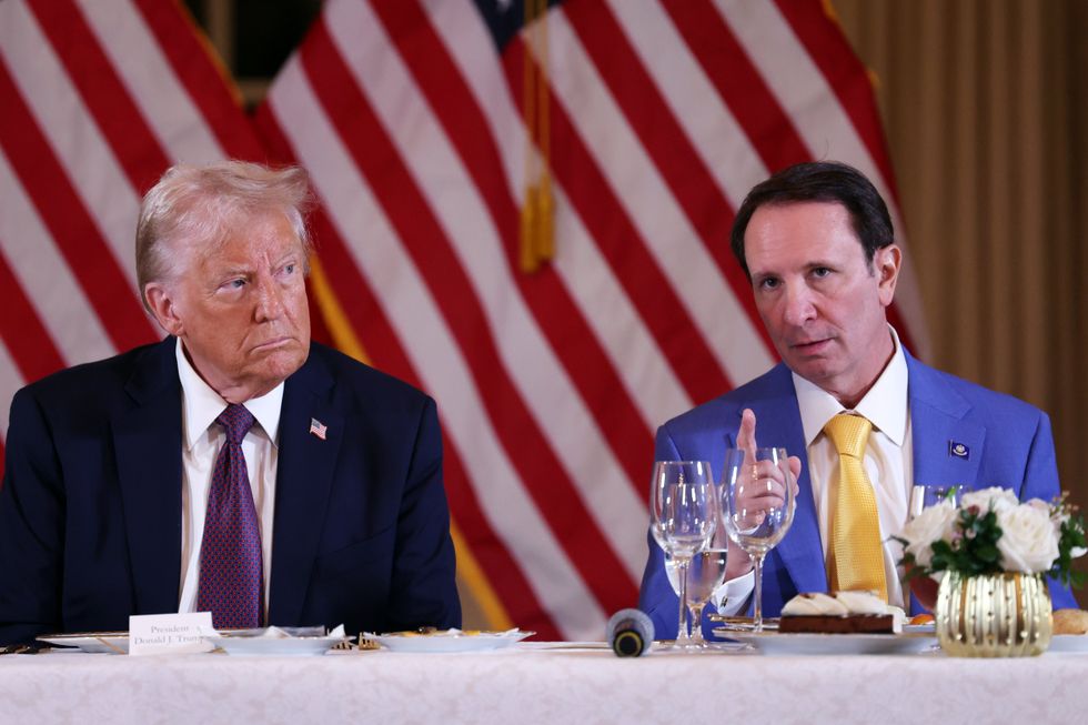 Donald Trump and Jeff Landry