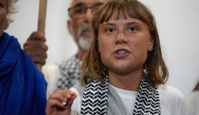 Greta's Solidarity With Palestinians Now Lands Her in the Slammer – RedState
