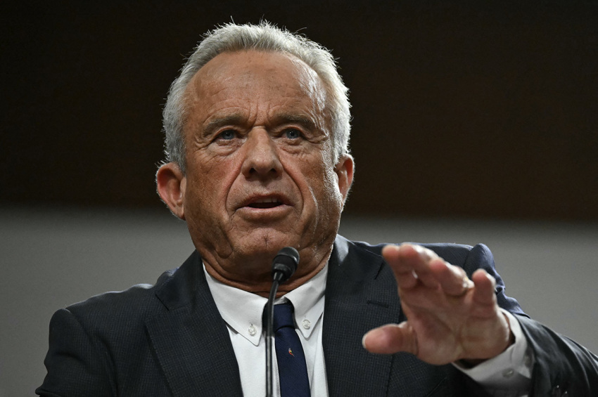 U.S. Secretary of Health and Human Services Robert F. Kennedy Jr. testifies during a Senate Finance Committee hearing on Capitol Hill in Washington, D.C., Jan. 29, 2025.