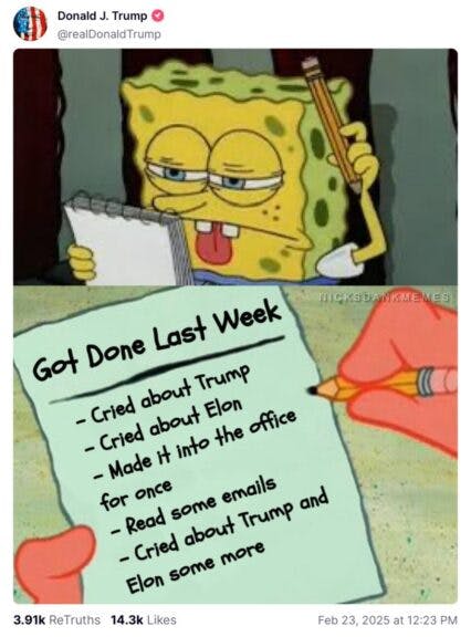 Credit: @realDonaldTrump/TruthSocial.com