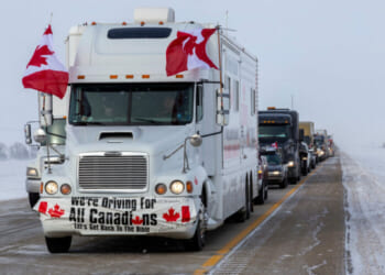 Judge denies Canadian gov't request to take away Freedom Convoy leader's truck