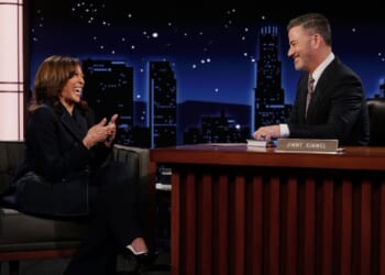 Kamala Serves Up Word Salad When Asked About Epstein Files During Jimmy Kimmel Appearance