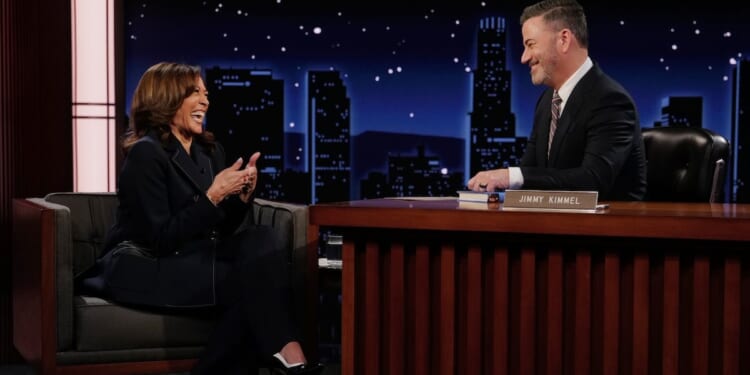 Kamala Serves Up Word Salad When Asked About Epstein Files During Jimmy Kimmel Appearance