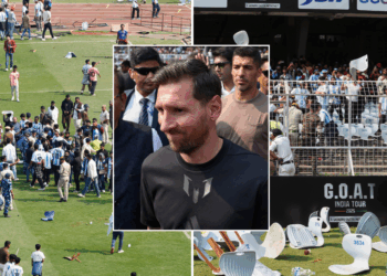 Lionel Messi sparks fan fury after India visit descends into chaos with police stepping in