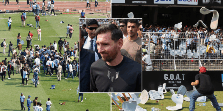 Lionel Messi sparks fan fury after India visit descends into chaos with police stepping in