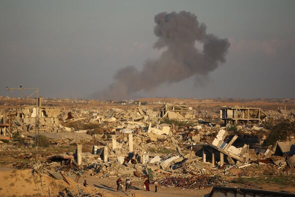 Palestinians in Nuseirat Camp struggle to survive amid rubble in central Gaza