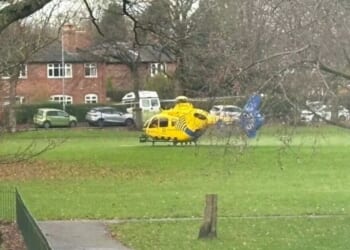 Man stabbed near school with police and air ambulance at scene | UK | News