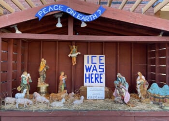 Massachusetts church's ‘ICE was here’ nativity scene is protected speech