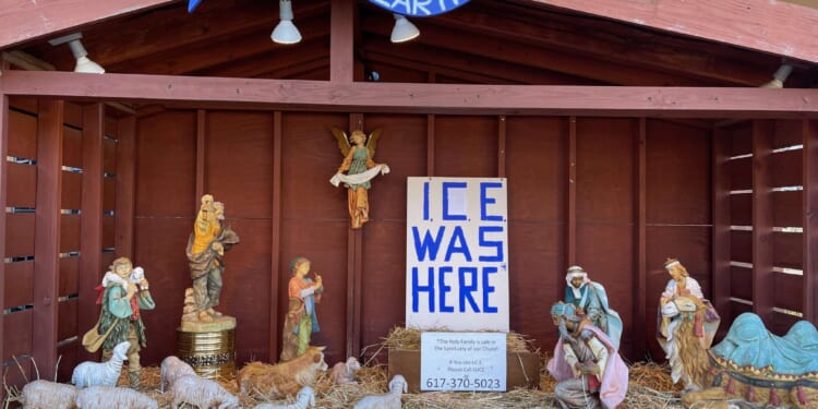 Massachusetts church's ‘ICE was here’ nativity scene is protected speech