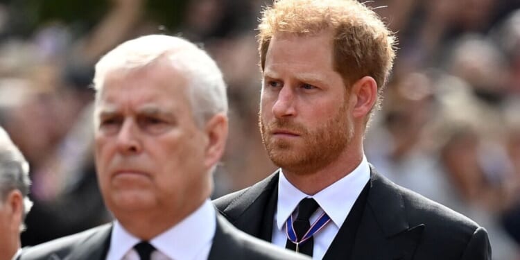 Prince Harry and Andrew mocked by palace courtiers with brutal three-word nickname | Royal | News