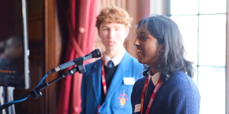 Pupils speak up for ex-offenders