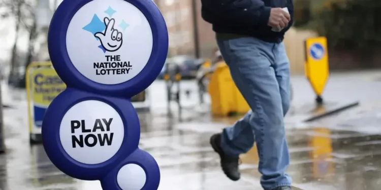 Richard Desmond will learn £1.3billon lottery result in New Year