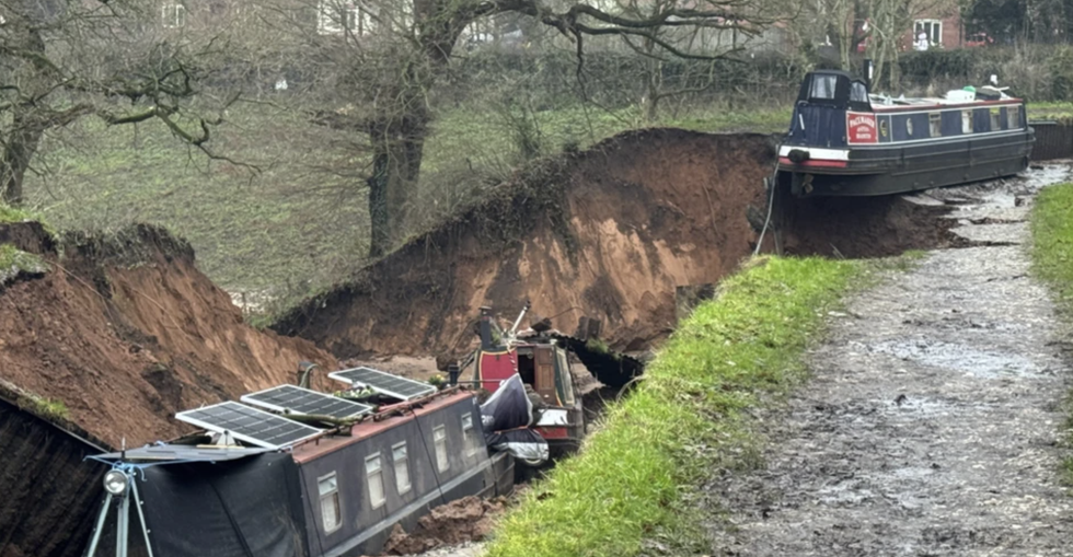 Shropshire sinkhole