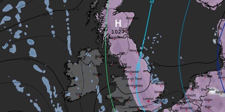 Snow maps show -8C freeze and blizzards to hammer UK – two regions to get 5 inches | Weather | News