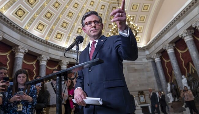 Speaker Johnson, Workers Blast Latest Blue-State Ploy to Block Trump Promise – RedState