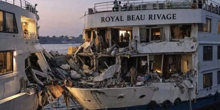 Tourist dead after cruise ships crash with 'extremely violent' impact | World | News