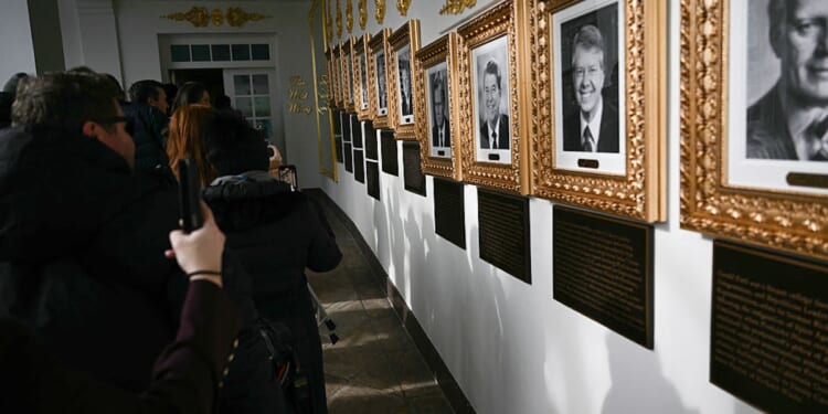 Trump Adds Descriptions For Every President On Presidential Walk Of Fame. You Need To Read Them.