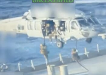 Trump Admin Drops Video Showing U.S. Forces Swarming Oil Tanker Off Venezuelan Coast