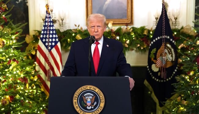 Trump Oval Office Address Touts Administration's Domestic Wins, Announces Christmas Bonus for Troops – RedState