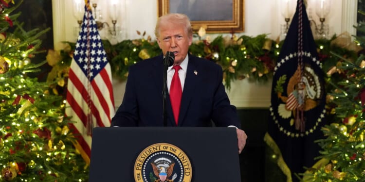 Trump delivers pointless 18-minute address to the nation