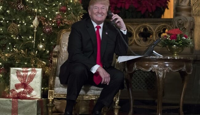 Trump's Humorous Moments Talking to Kids on Santa Hotline – RedState