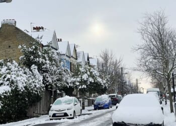 UK snow maps flash purple with polar vortex hitting 101 counties and areas | Weather | News