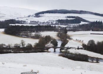 UK weather maps show where in Britain gets snow right at end of Christmas Day | Weather | News