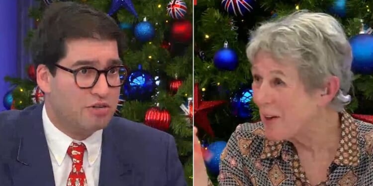 Watch as GB News guests embroiled in furious migration row over immigrant tagging