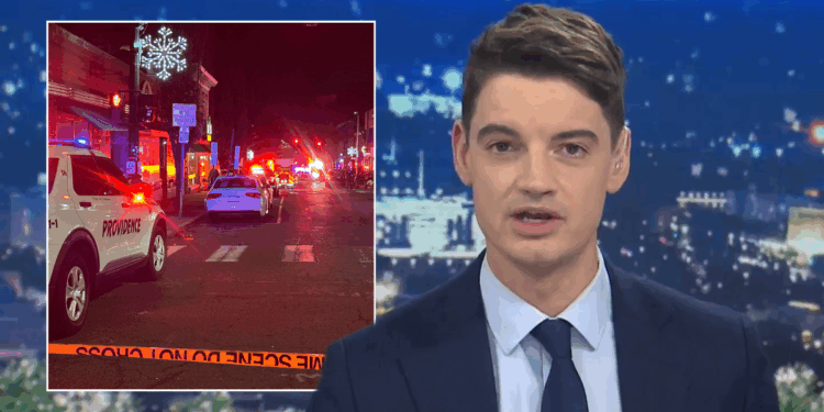 Watch moment Ben Leo reads heartbreaking text from campus at moment of mass attack