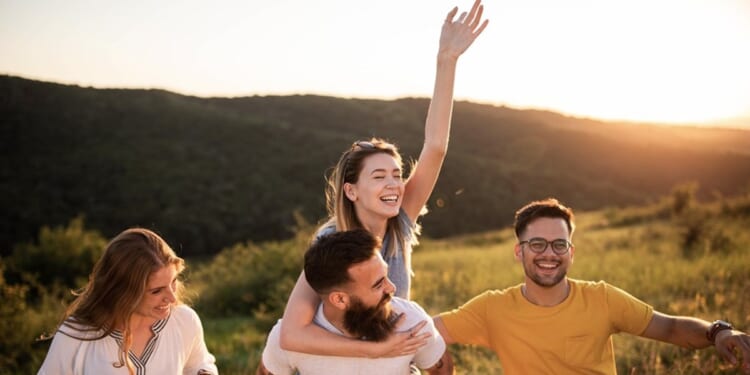 Young people twice as likely as older groups to say they feel thankful to God, survey finds 