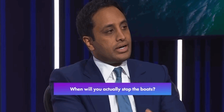Zia Yusuf tells illegal migrant Reform will 'absolutely' deport him in fiery Question Time debate