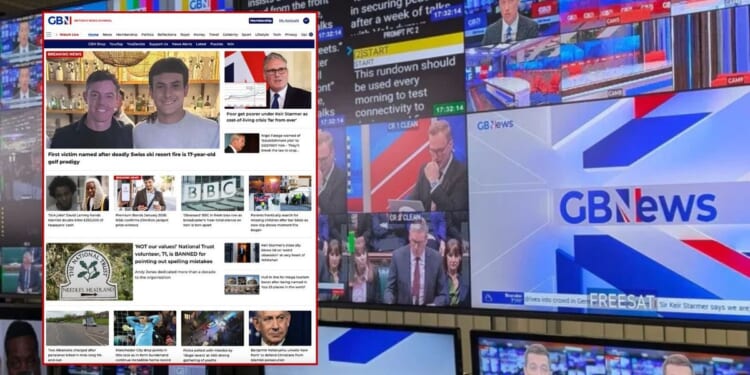 GBNews.com smashes through one billion page views in 2025