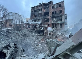 Russian Strike On Ukraine’s Kharkiv Kills Two, Injures 25; Moscow Denies Attack Took Place