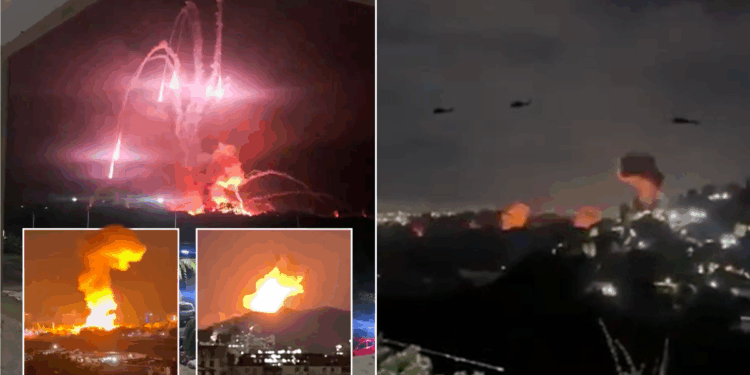 Donald Trump carries out airstrikes on Venezuela as capital city rocked by massive explosions