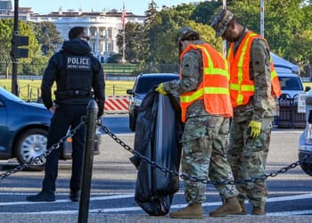 What is the National Guard doing in D.C.?