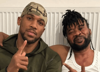 Anthony Joshua breaks silence after fatal crash as British boxer releases first pictured back in UK