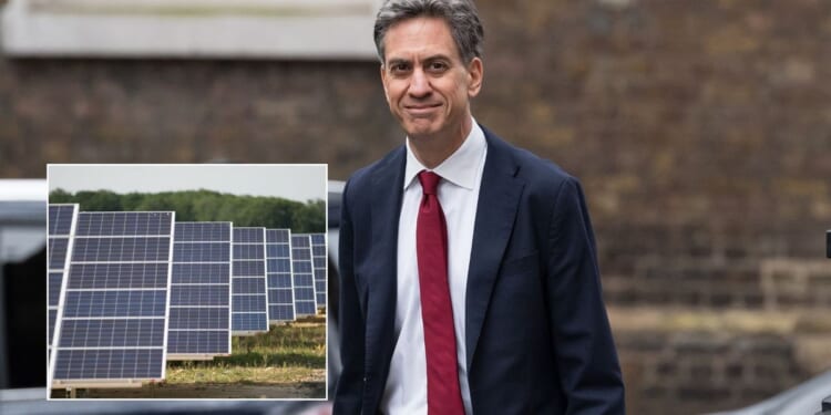 Ed Miliband faces High Court challenge over 1,175-acre solar farm