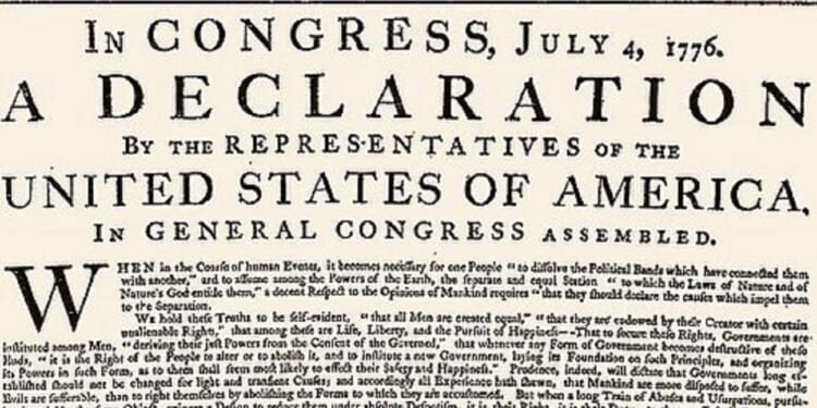 Chief Justice Roberts on the Declaration of Independence