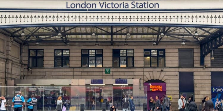 Nine men arrested after mass brawl breaks out at Wetherspoons bar at London Victoria station