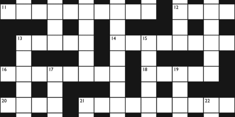 Crossword No. 1754