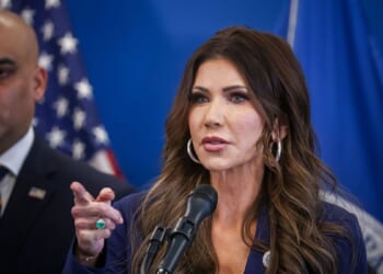 Noem Promises To ‘Always’ Stand By Officers Amid Anti-ICE Protests