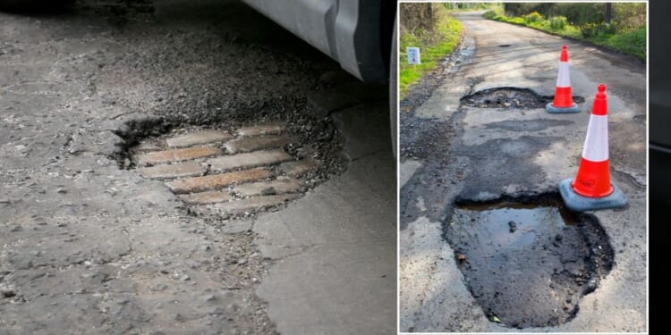 Labour exposes England's pothole crisis with damning new data