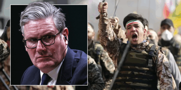 Keir Starmer could finally ban Iran's IRGC 'terror army' after Nigel Farage urges him to 'stand up to the Ayatollah'