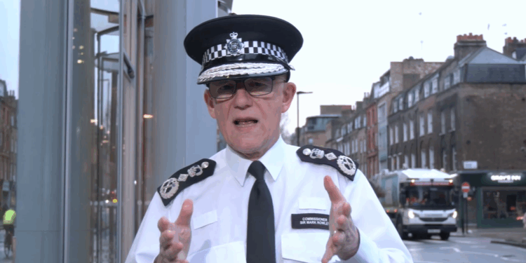 Mark Rowley declares 'London is safe' and makes promises on GB News after lowest murder rate in a decade