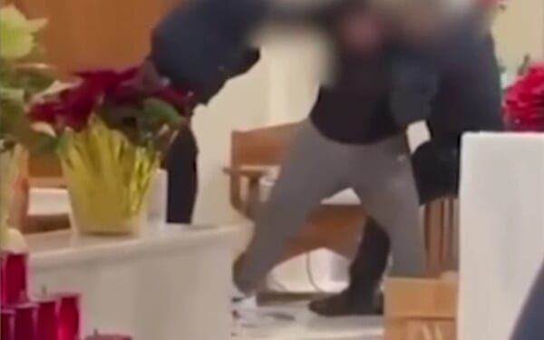 Man violently disrupts NYC church service, storms altar