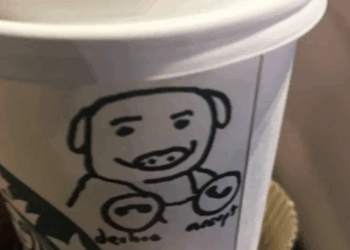 Starbucks worker sacked after drawing PIG on Los Angeles police officer's coffee cup