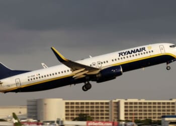 Ryanair pilot issues stern warning to two passengers after 'totally unacceptable' behaviour